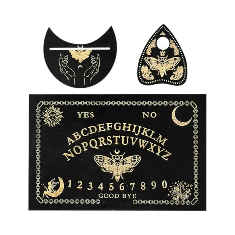OUIJA blacklブラックメタル Tábuas Ouija Reais | Sun Manifestante Acrílico - Suprimentos